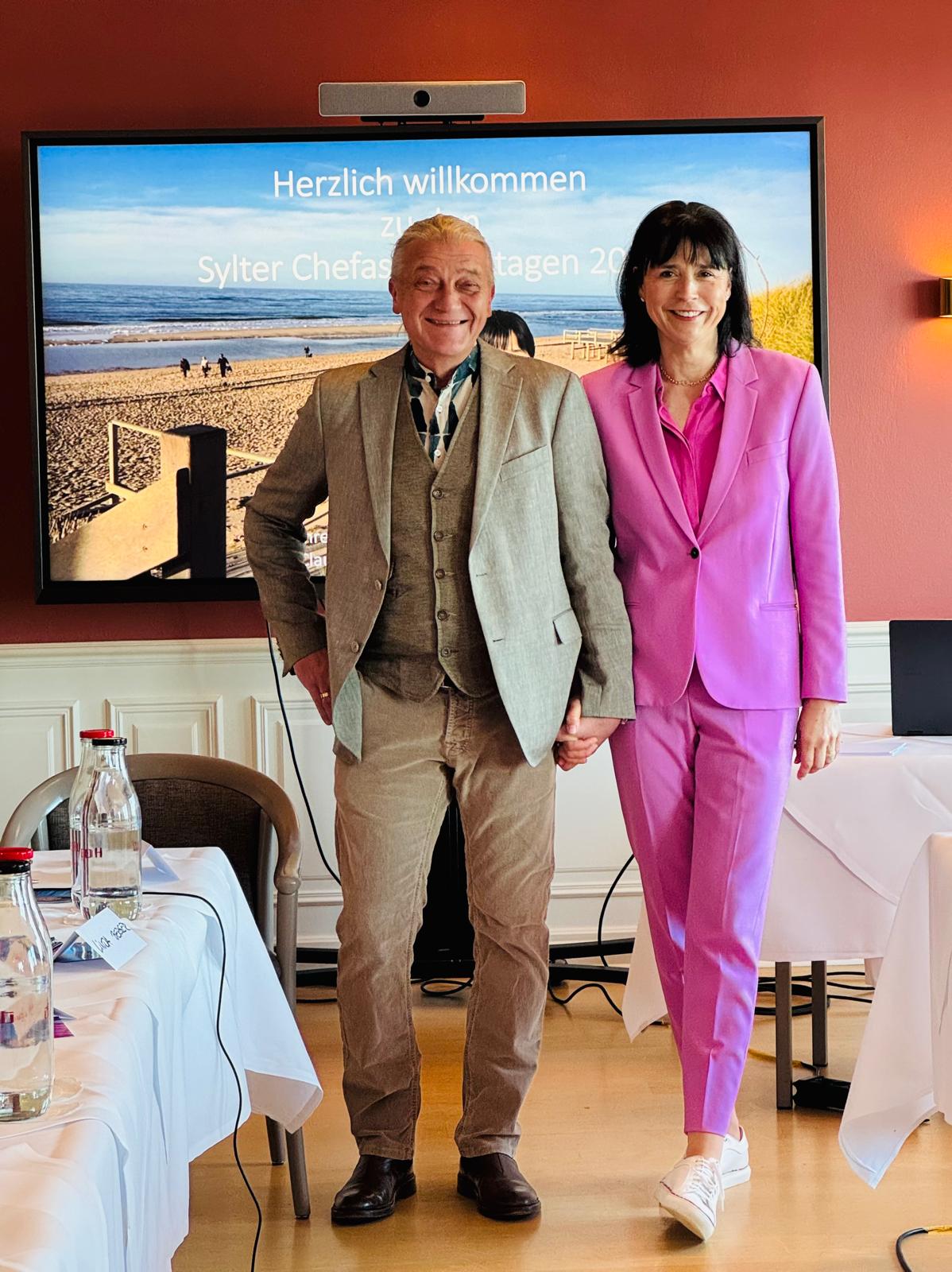 Claudia Marbach und Thomas Leonhard