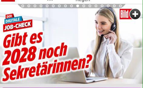 Gibt es 2028 noch Sekretärinnen