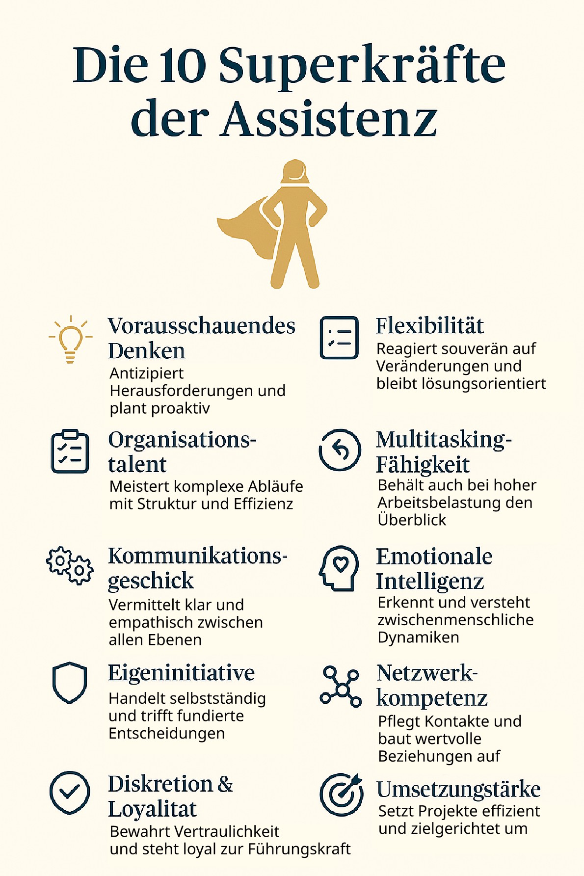 die 10 Superkräfte der Assistenz